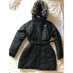 North Face Black Parka
