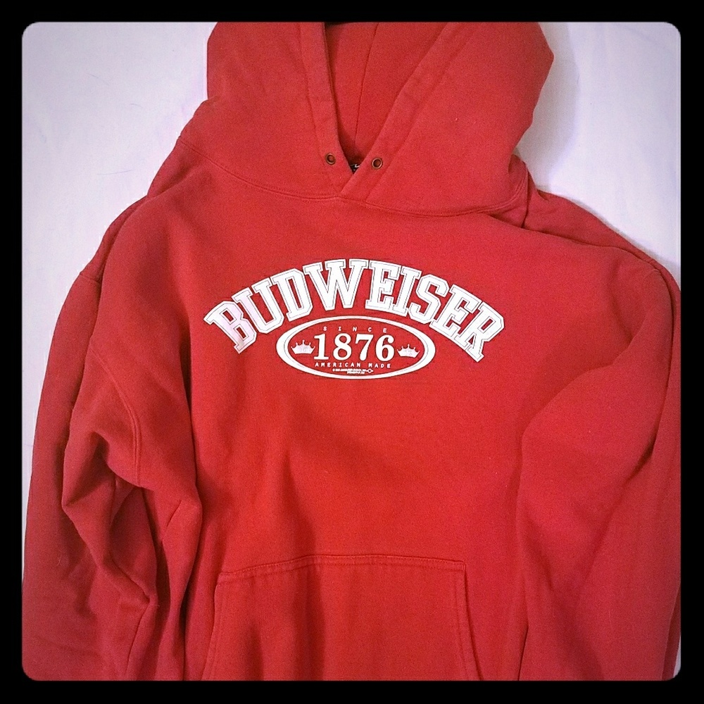 Budweiser hoodie sweatshirt
