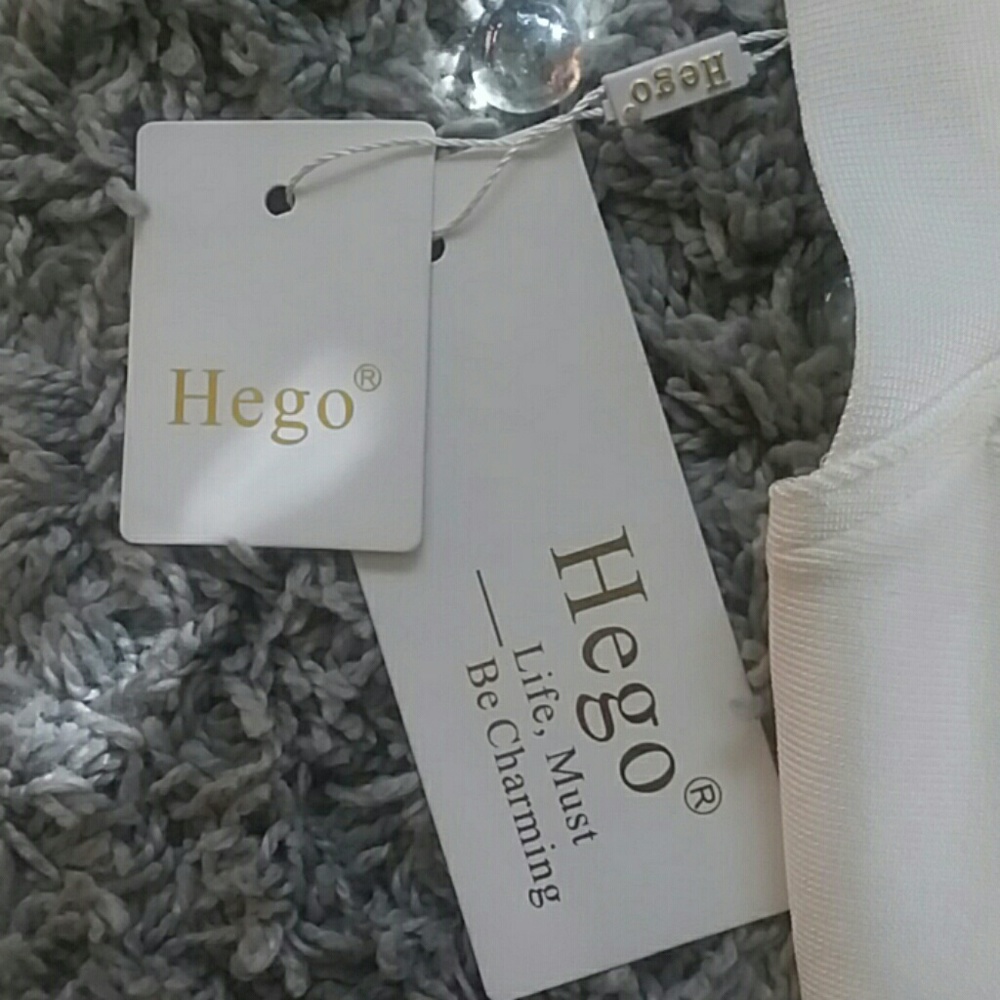 SOLD Hego White Dress