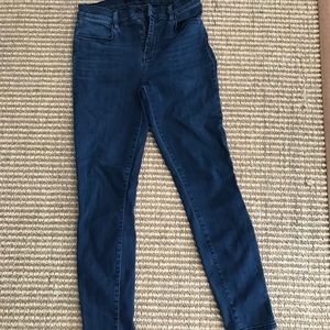 JBrand skinny crop jeans in darker wash