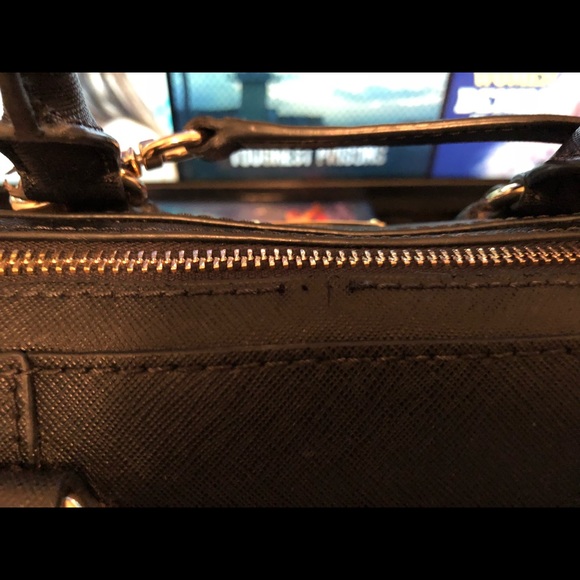 Michael Kors saffiano leather small satchel - Picture 3 of 4