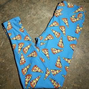 LuLaRoe OS Pizza Leggings