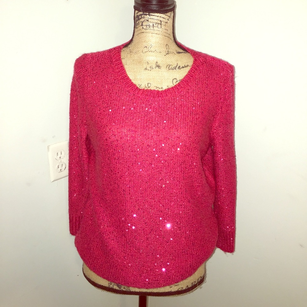 Pink Anne Klein sweater