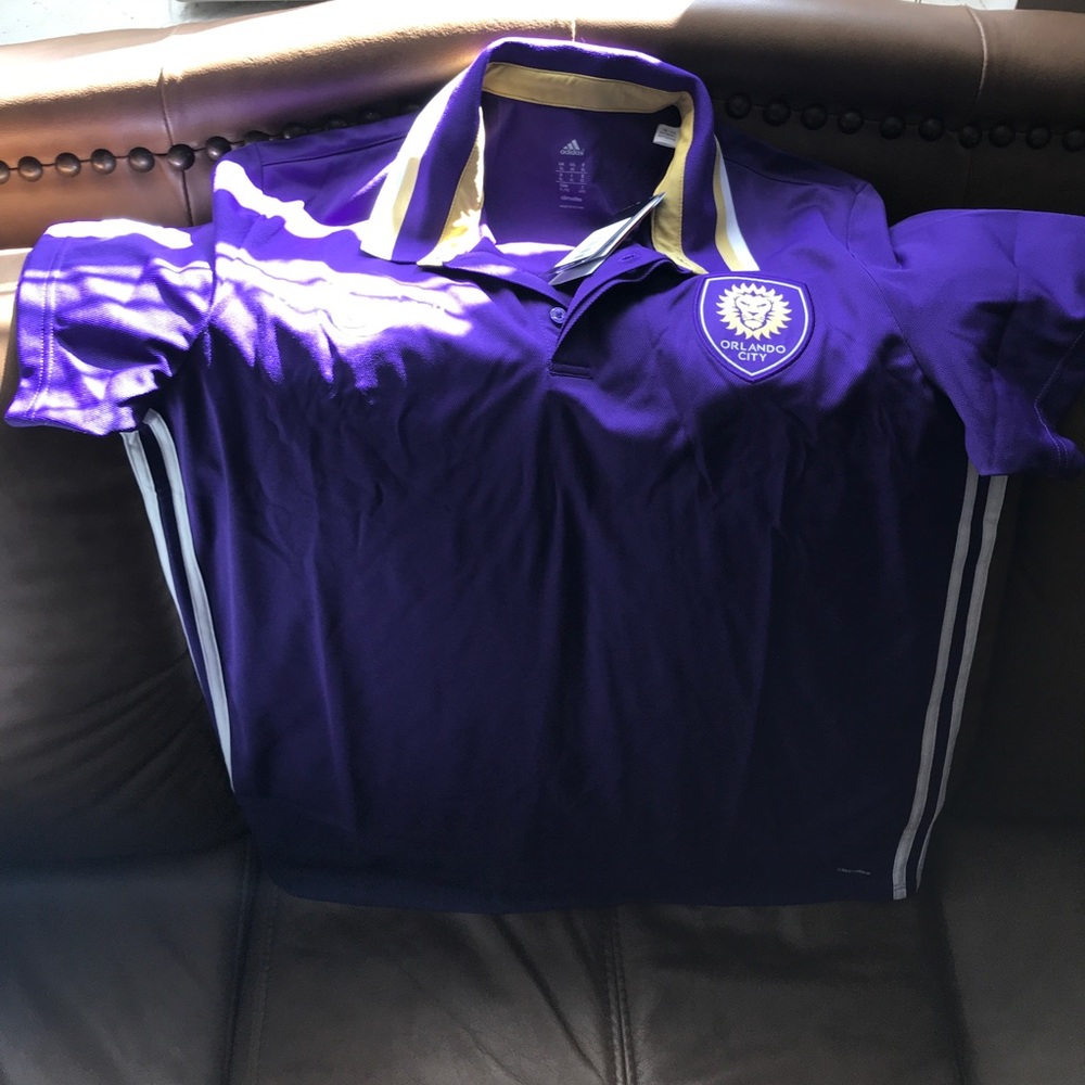 Adidas soccer polo nwt