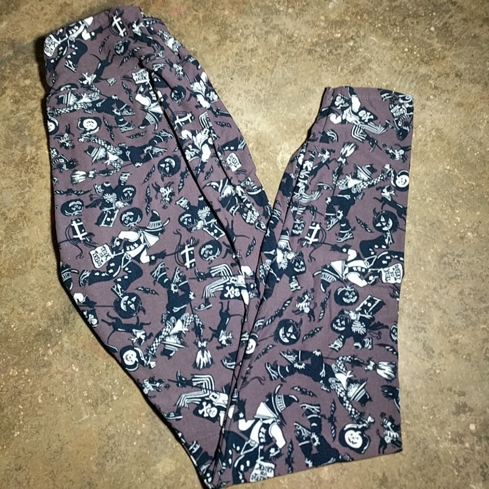 LuLaRoe OS Halloween Leggings