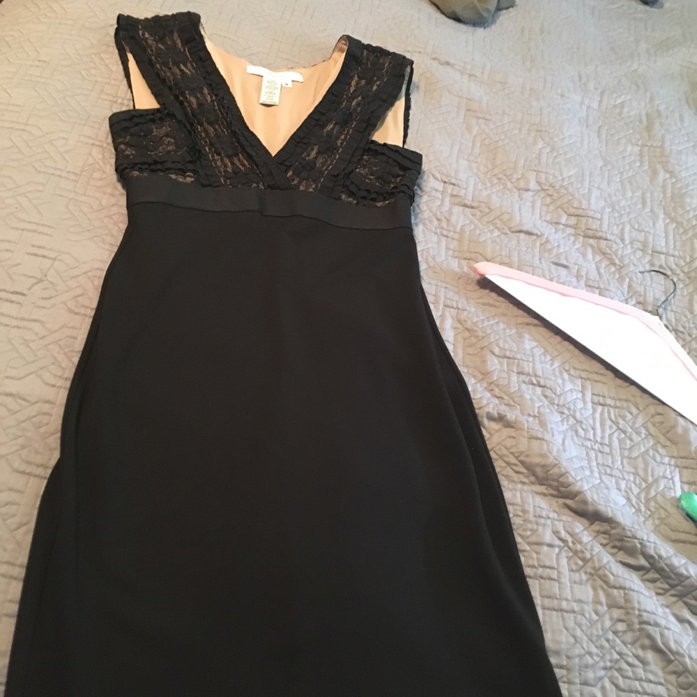 Black and Tan lace at top