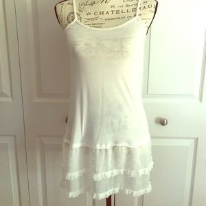 Grace and Lace dobby dot tank extender