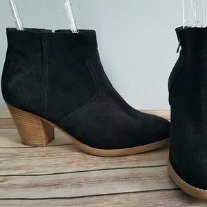 MADEWELL 1937 Black Suede Billie Boot SZ 8.5