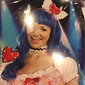 Blue wig - you can wear for Halloween!!!