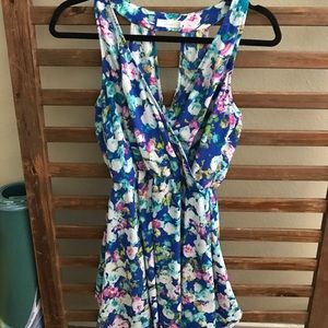 Lush floral flowy dress