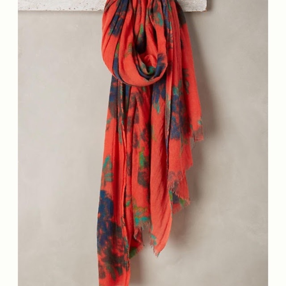 ISO Anthropologie Freshgarden Oblong Scarf - Picture 1 of 1