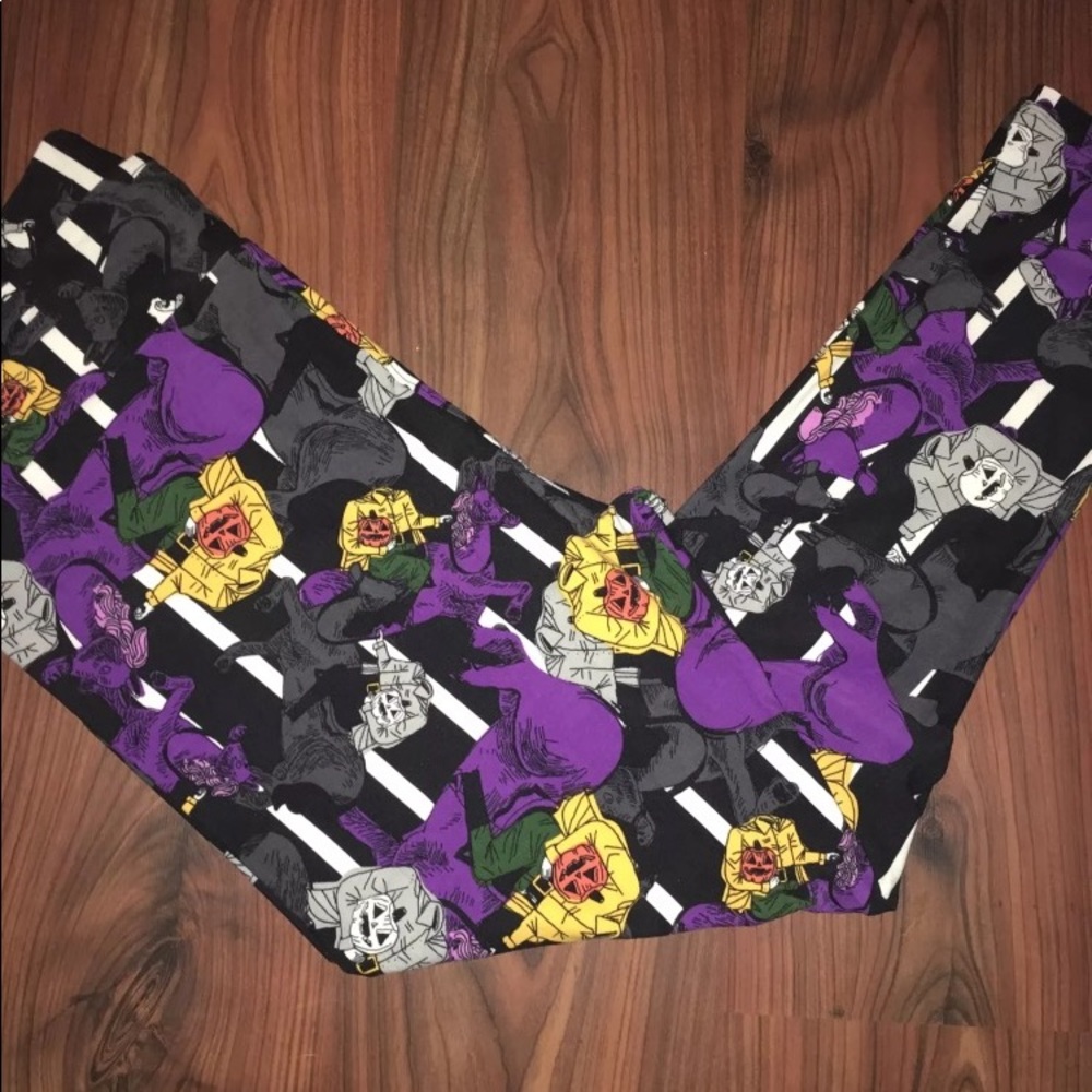 Lularoe Halloween 2017 tc2  horseman leggings