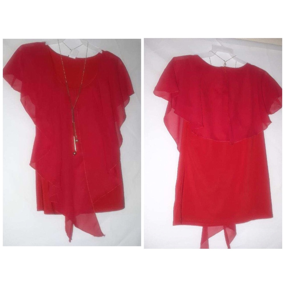 Beautiful Blu:m Red Blouse