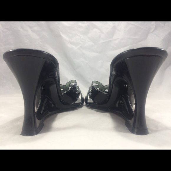 RARE Cole Haan Wedge Women Patent Leather wedge - Picture 5 of 8