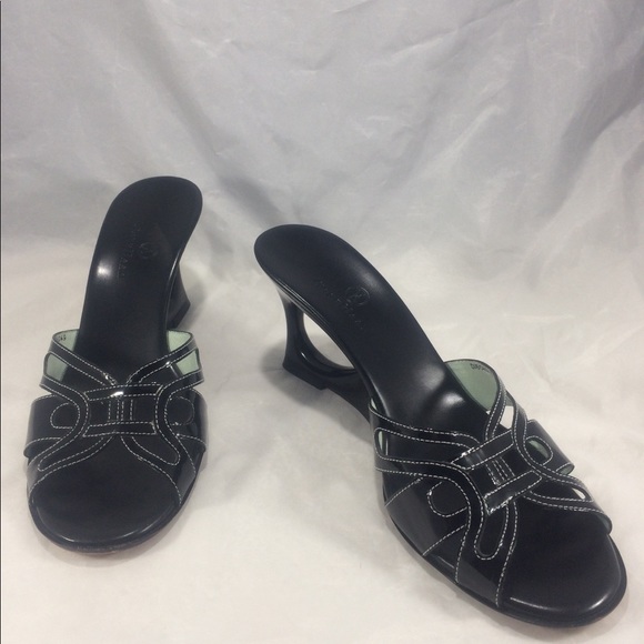 RARE Cole Haan Wedge Women Patent Leather wedge - Picture 6 of 8