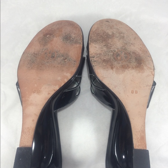 RARE Cole Haan Wedge Women Patent Leather wedge - Picture 7 of 8