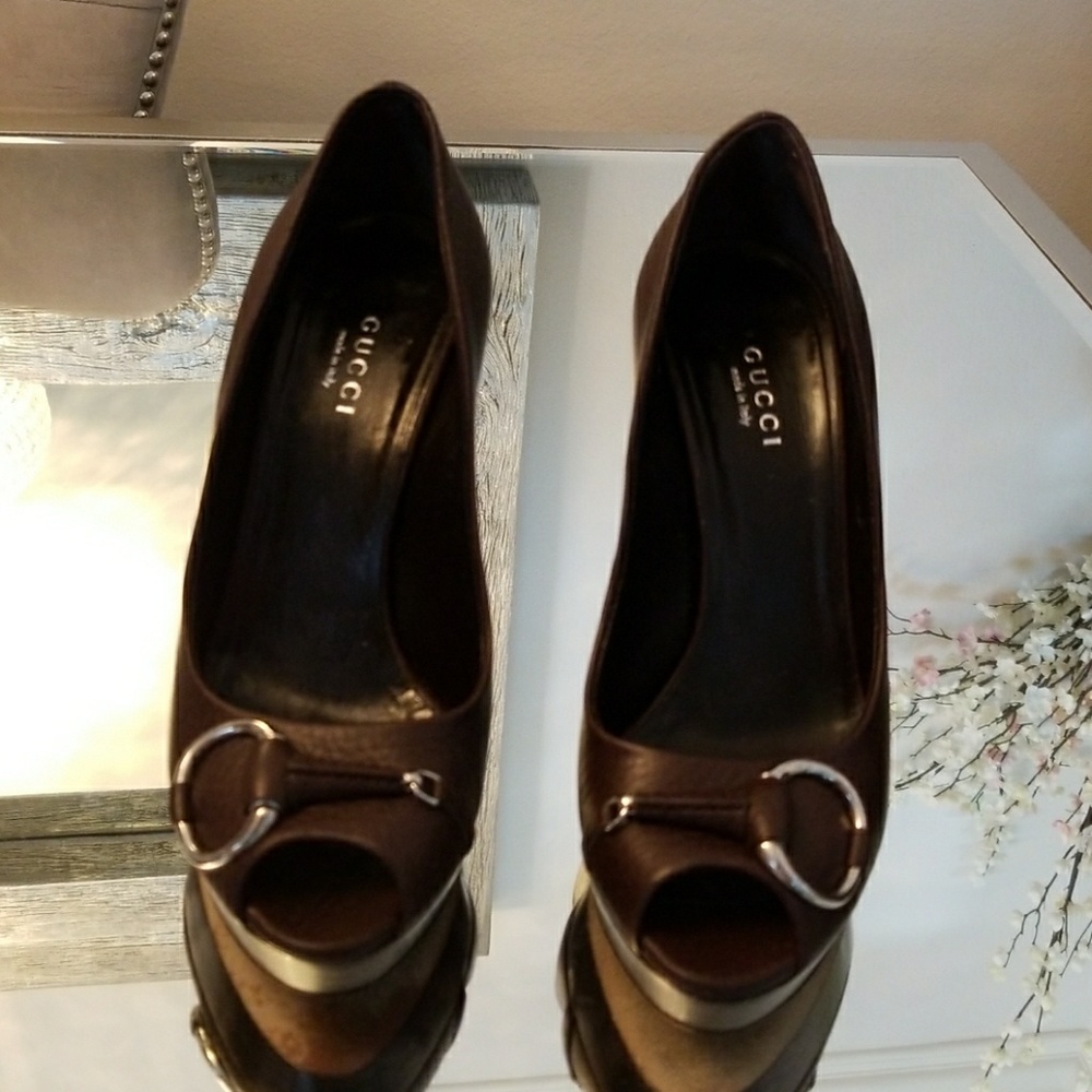 Gucci Heels Worn Once