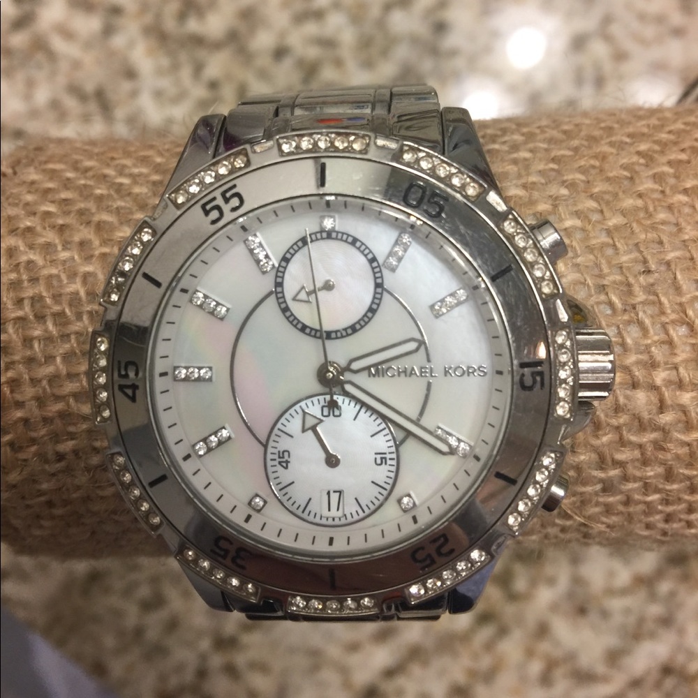Michael Kors silver watch