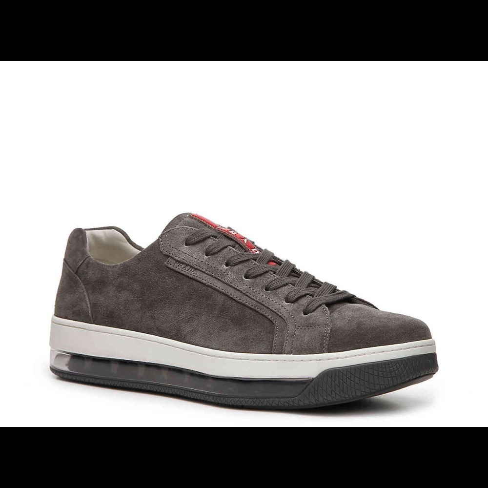 🆕 Prada Suede Transparent Air Sole Sneaker
