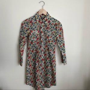Size 0 Theory button-down dress