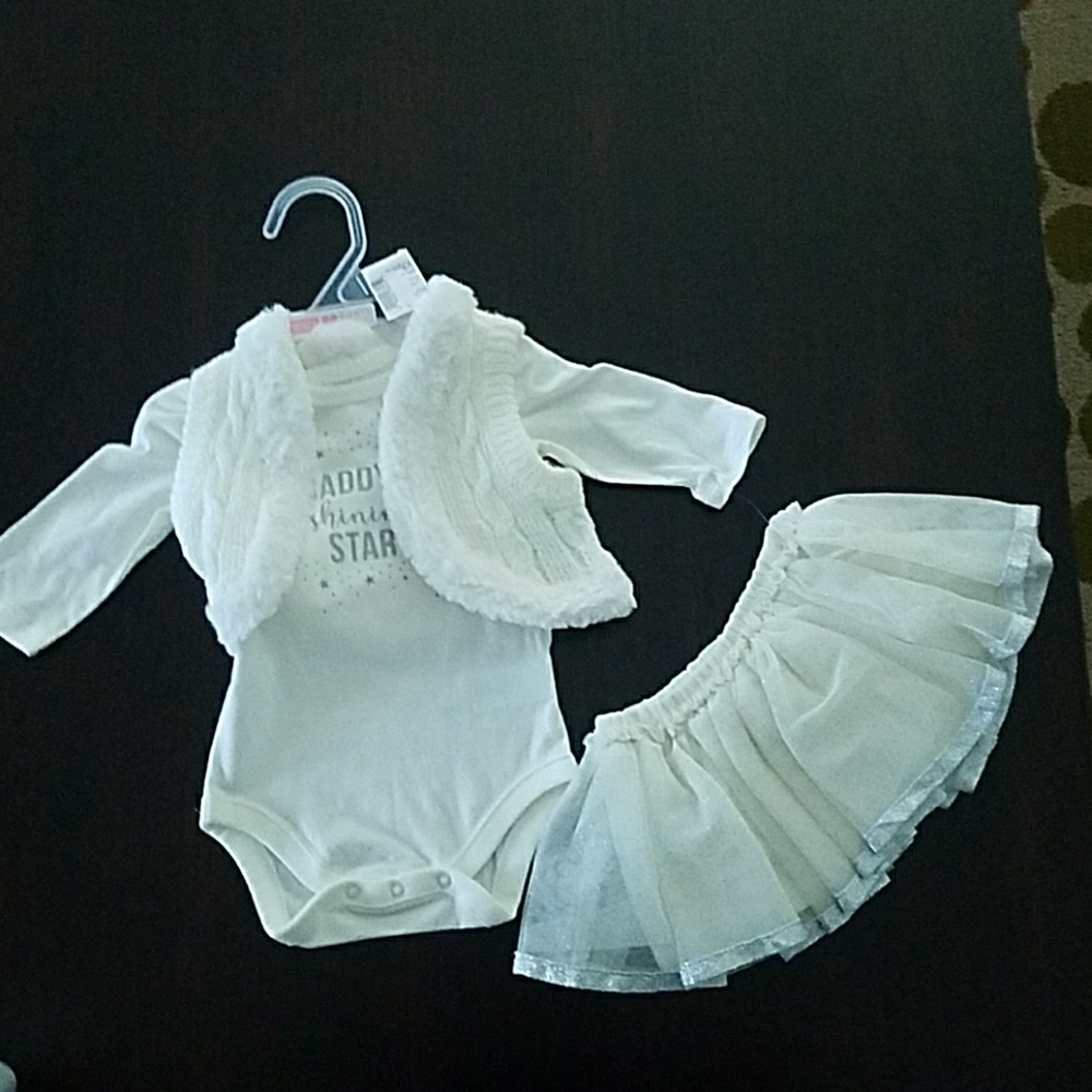 3 piece Daddy's Shining Stat winter outfit