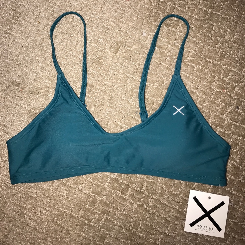 Boutine LA Valley Green Adjustable Bikini Top