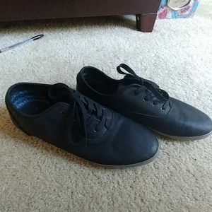 Mend Aldo Black Leather Sneaker