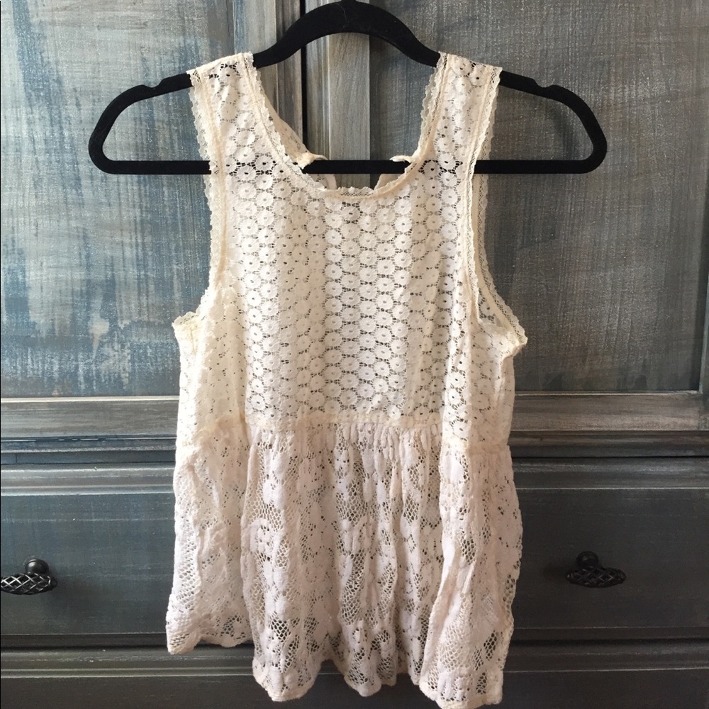 Lacy tank