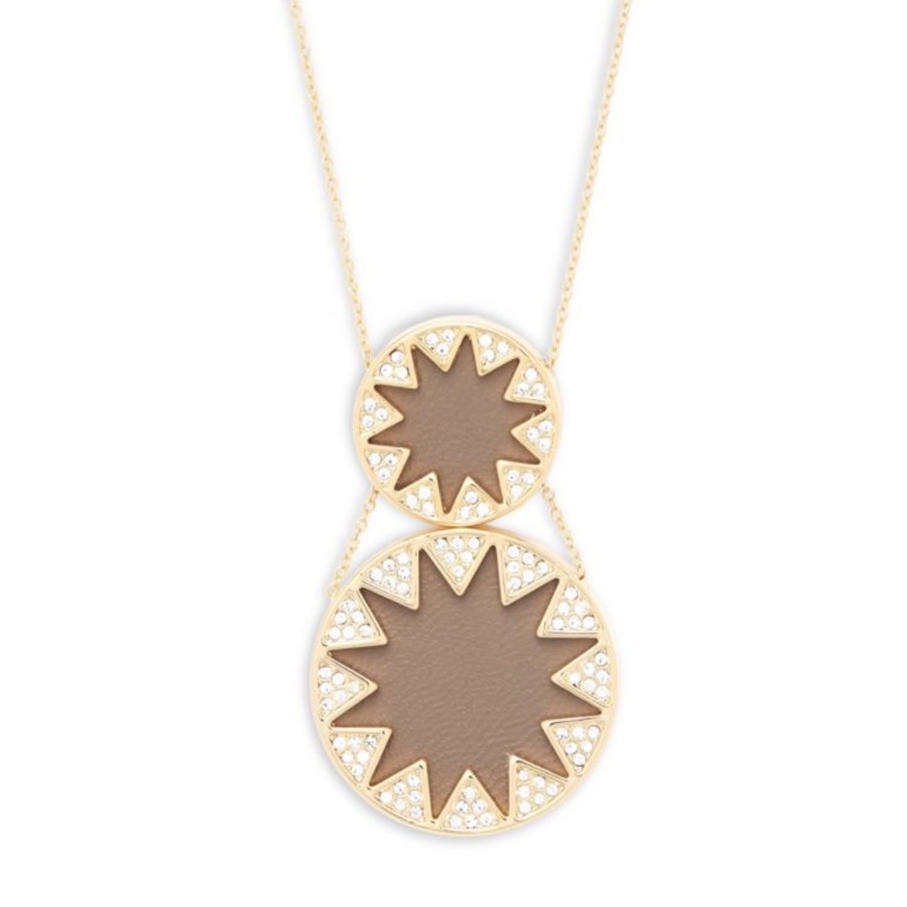 House of Harlow Double Sunburst Necklace