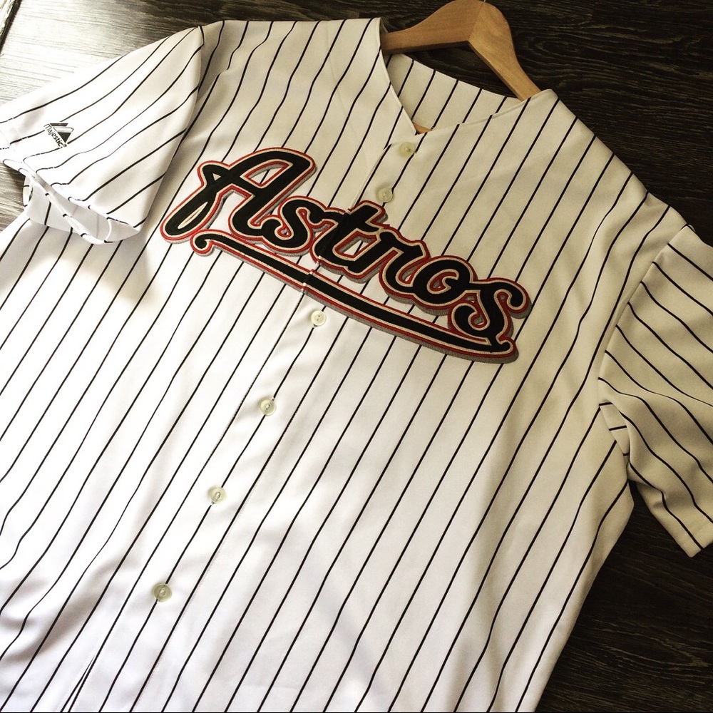 Vintage Majestic Astros Jersey Andy Pettitte