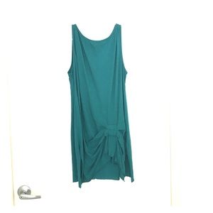Teal Sleeveless Anthropologie Shirt
