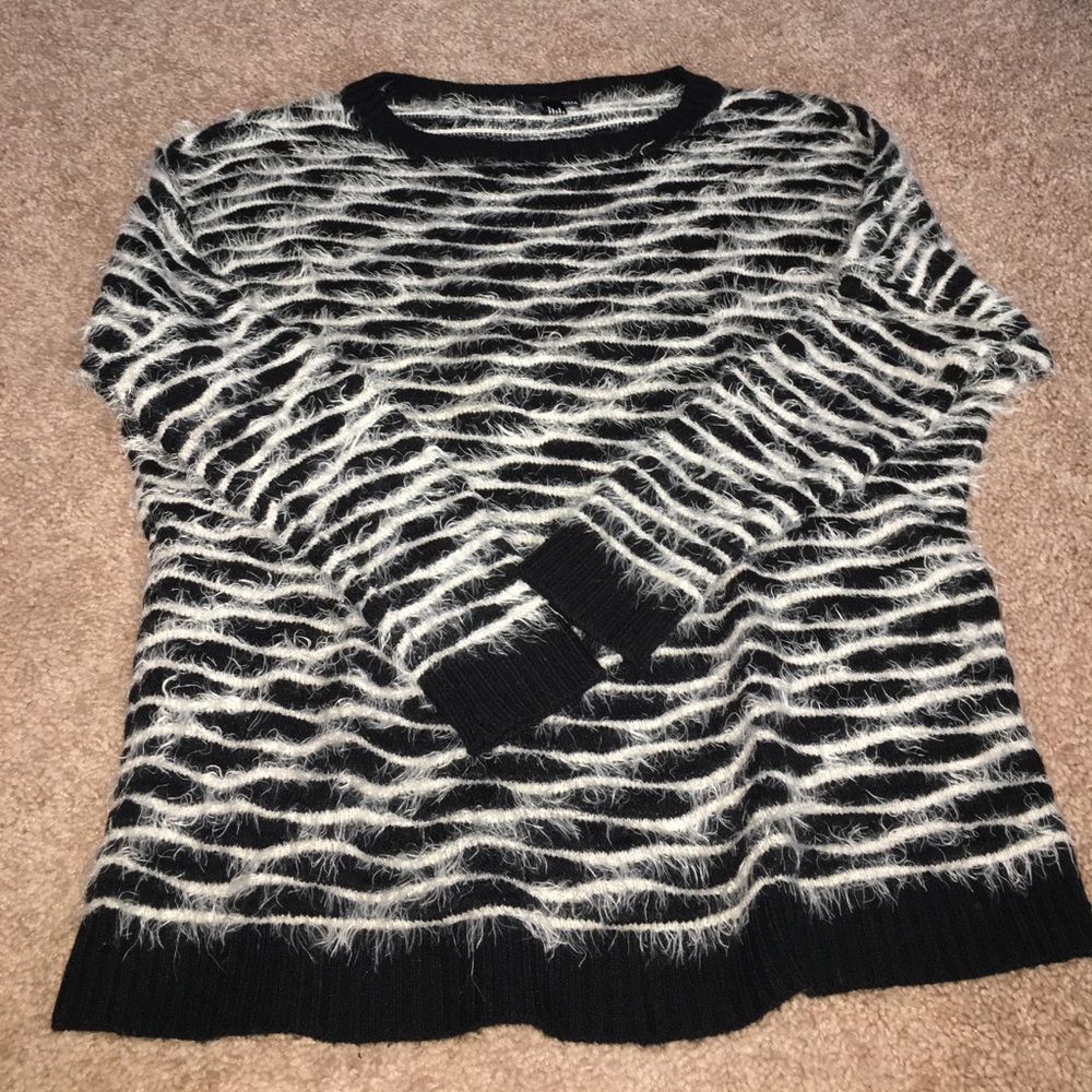 Black & White Sweater