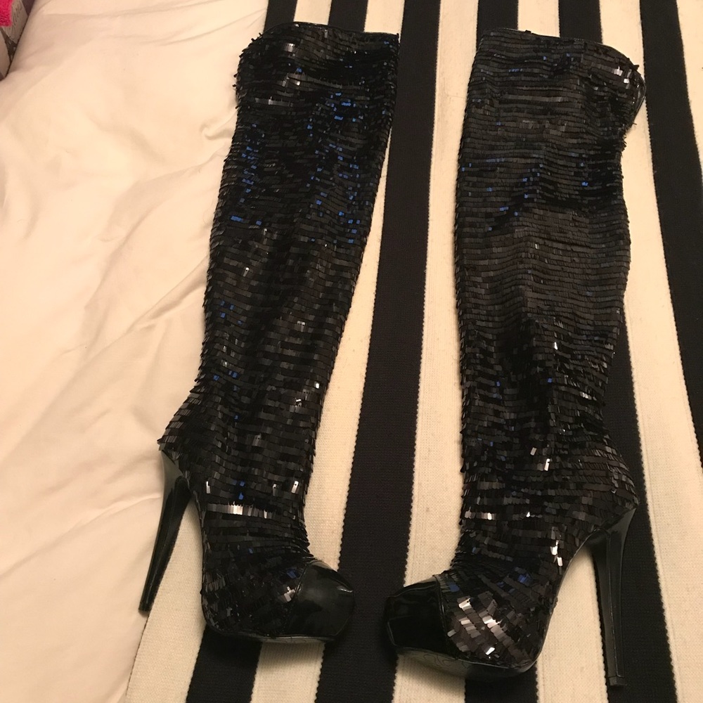 Over the knee boots