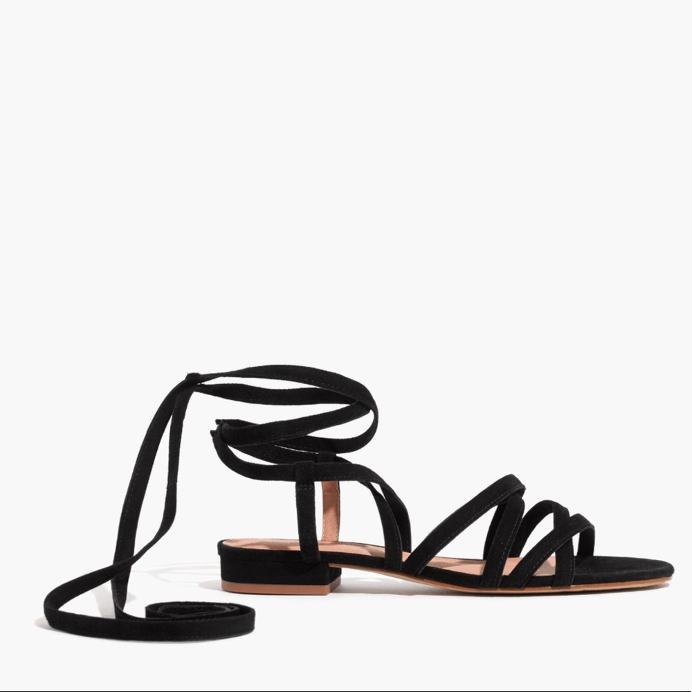 Madewell Holly Ankle-Wrap Sandals
