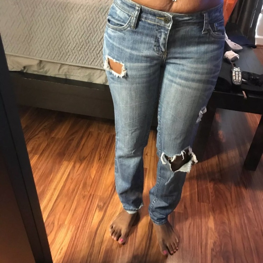 Ripped jeans