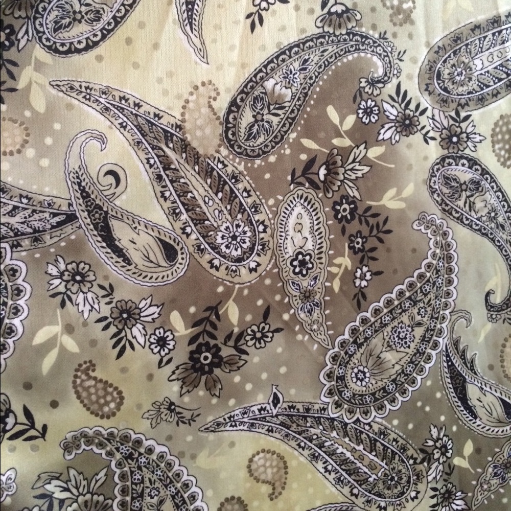 Vintage Paisley Blouse
