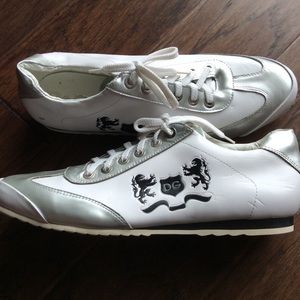 Dolce and Gabbana white sneakers