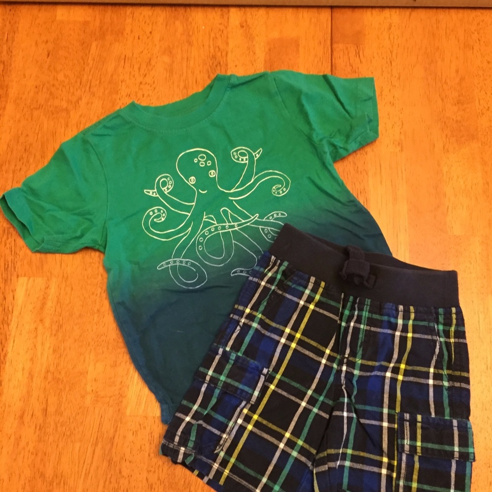 Gymboree Boys set of Shirt and Shorts Size 2T