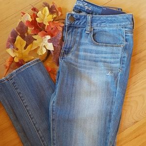 NWT American Eagle Skinny Jeans Stretch Sz 8