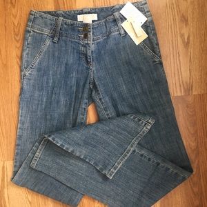 Michael Kors flare denim NWT