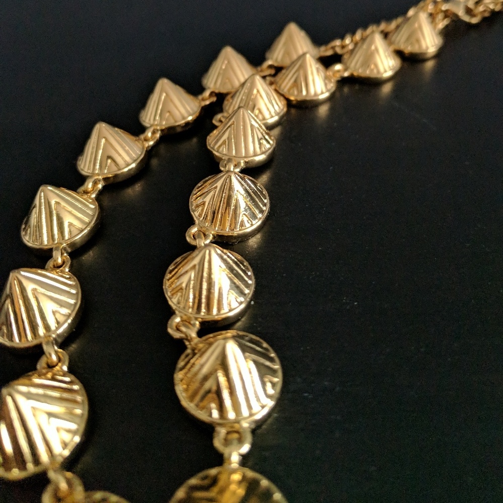 Vince Camuto Gold-Plated Stud Necklace