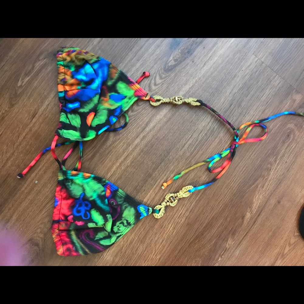 SHOSHANNA TIE DYE BIKINI TOP NEVER WORN