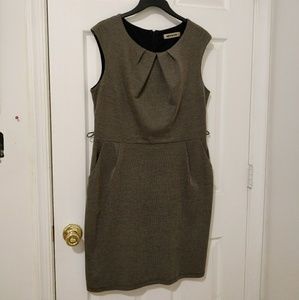 ModCloth Teaching Classy Sheath in Parallellograms