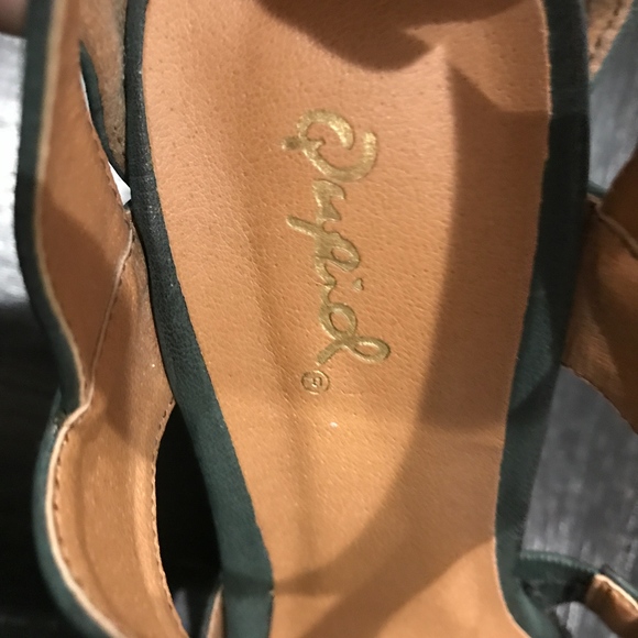 SOLD Stylish Qupid Wrap-Around Peep-Toe Platform - Picture 5 of 5