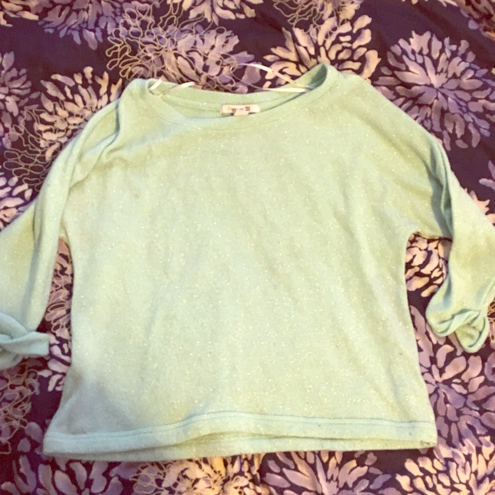Forever 21 mint green sweater
