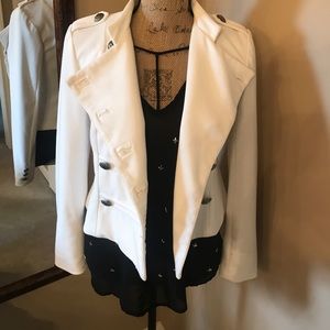 White adorable blazer
