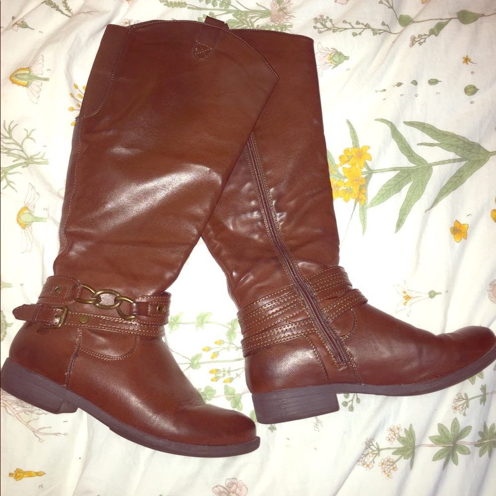Brown Riding Boots