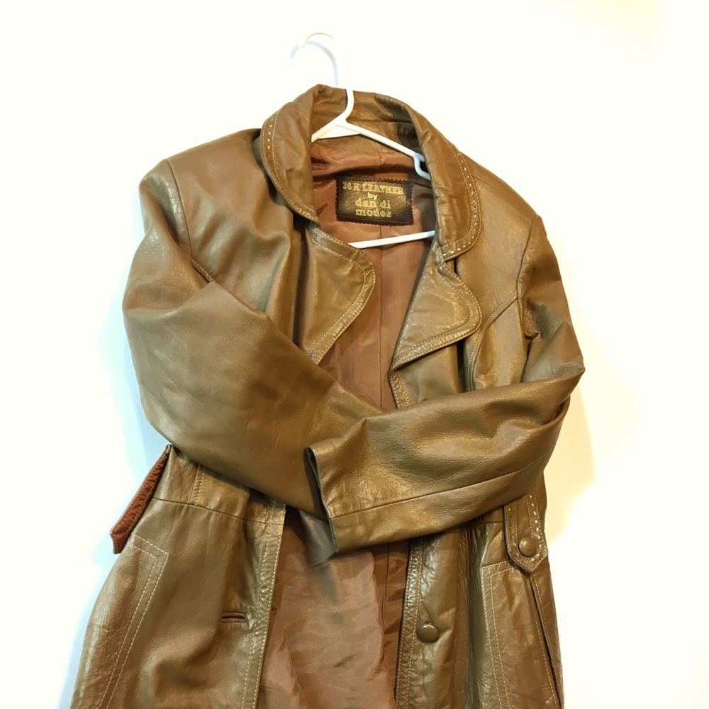 Vintage 1970's Leather Jacket