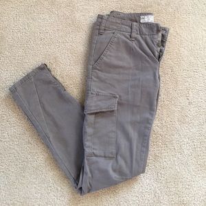 Free People Skinny Zipper Cargo