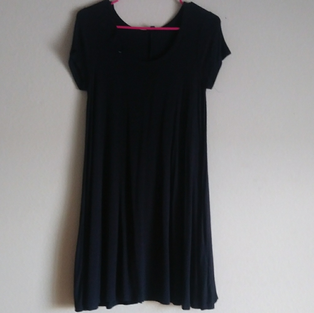 black dress